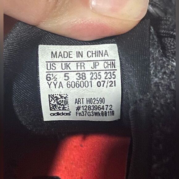 Adidas 4.0 Ultra Boost Men’s Unisex Black Shoes Sneakers size 6.5 - Picture 4 of 9